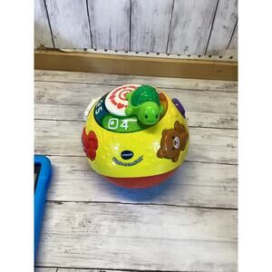 VTech Wiggle & Crawl Ball - Yellow Interactive Learning Toy